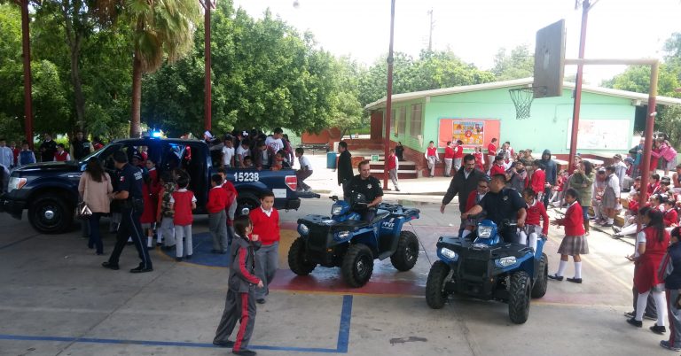 Policía Federal visita escuela en Tijuana Baja California para fortalecer el acercamiento con la ciudadanía