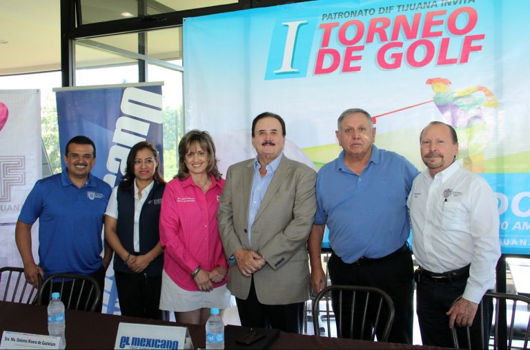 Anuncia DIF Tijuana primer torneo de Golf a beneficio de los programas de atención a la familia