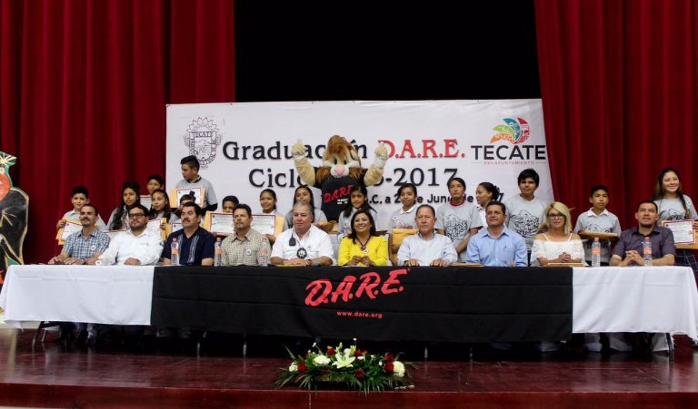 Ayuntamiento de Tecate comprometido con el sano desarrollo de la niñez a través del programa DARE