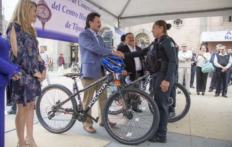 Alcaldía de Tijuana realiza ruta de vigilancia en bicicleta