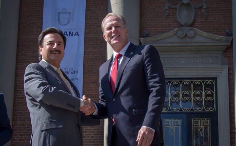 Alcaldes de Tijuana y San Diego abogan por competitividad de esta frontera