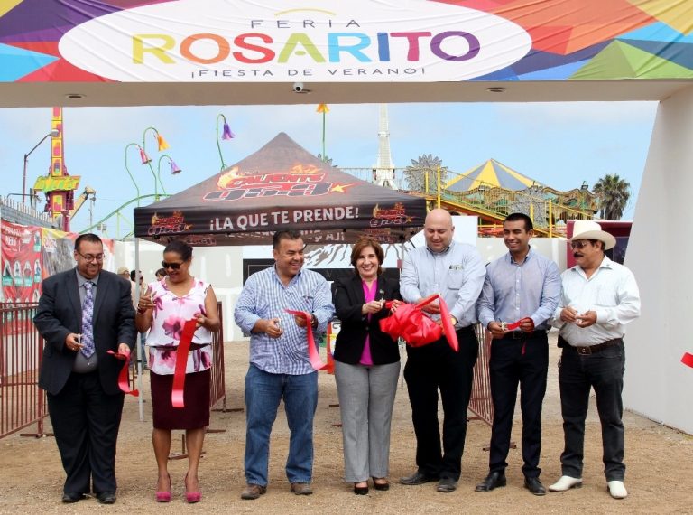 Inaugura Mirna Rincón “Feria Rosarito 2017 “