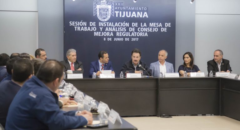 Instala Alcaldía de Tijuana Consejo Municipal de Mejora Regulatoria