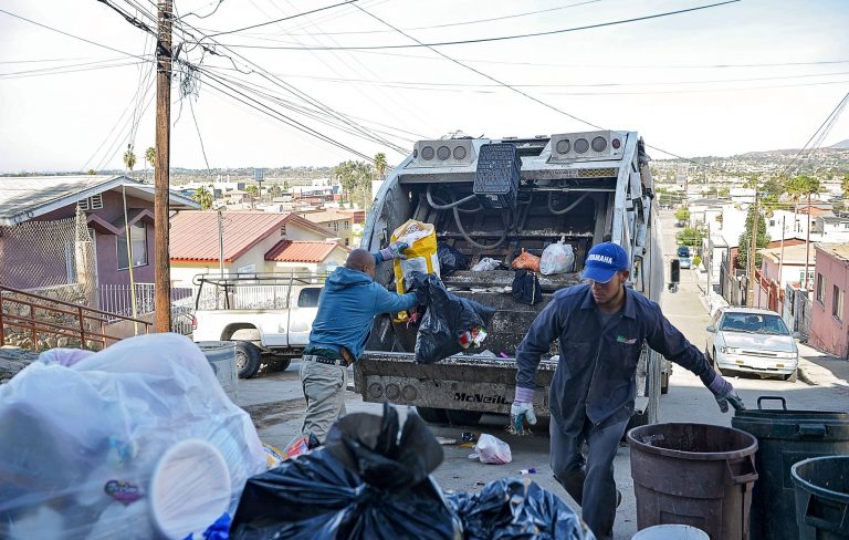 Logran  cubrir el 95% del servicio en recolección de basura
