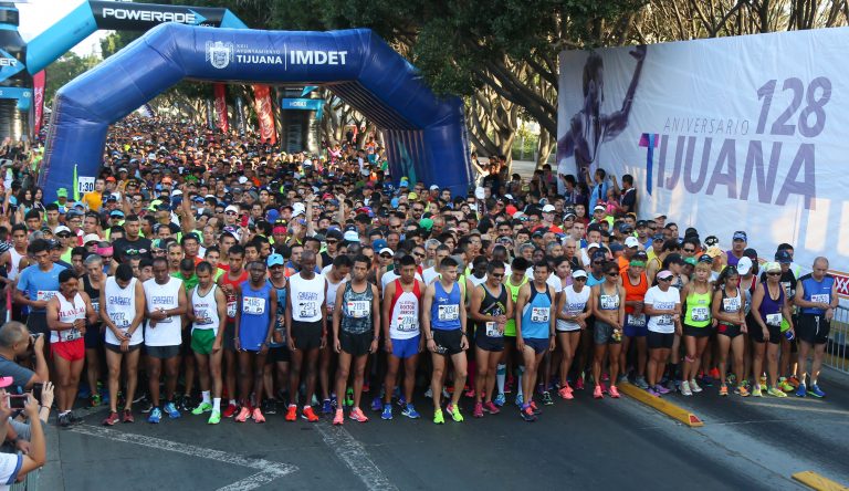 Exitoso 23 medio maratón internacional “Tijuana en movimiento 2017”