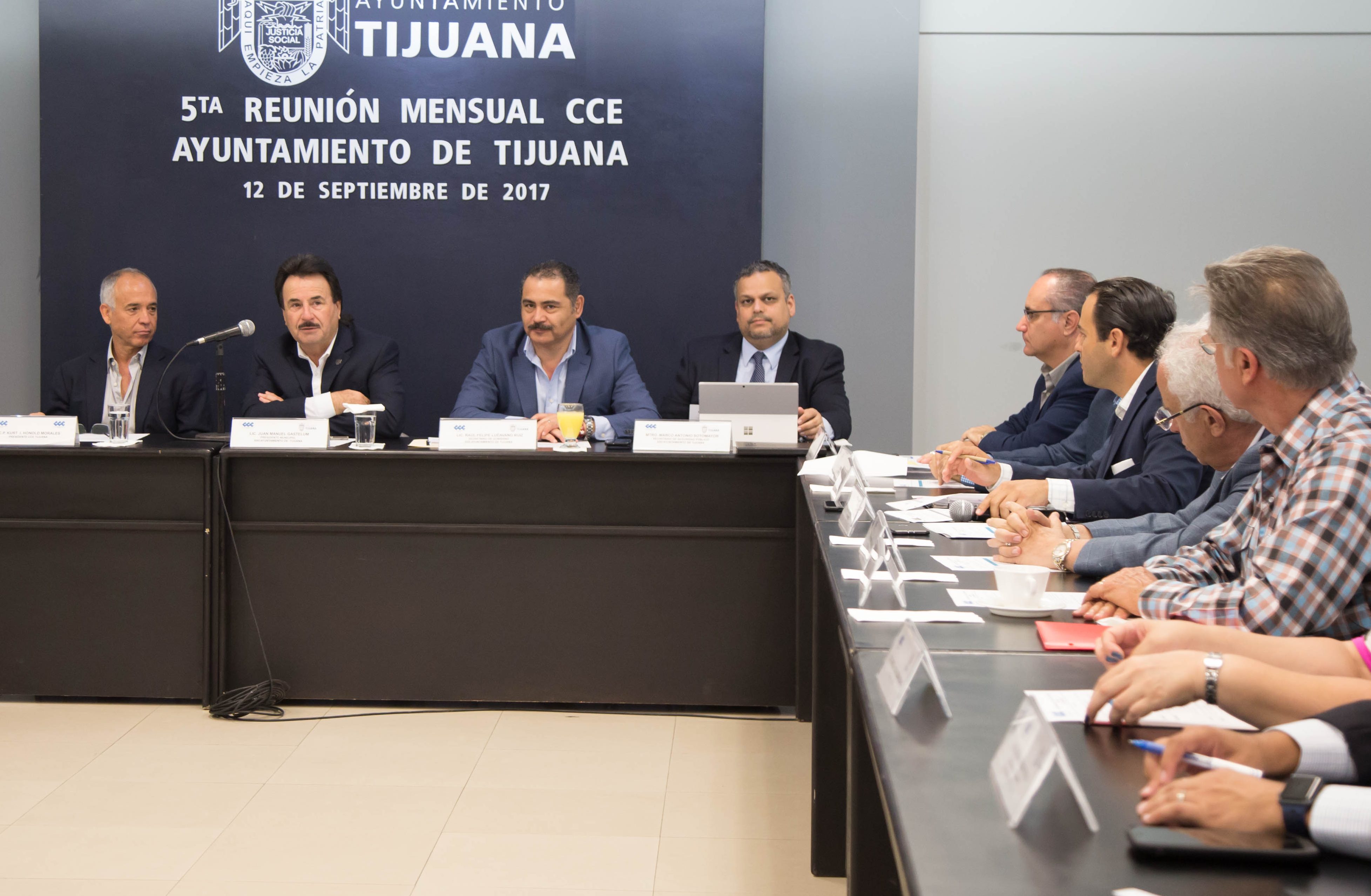 Realiza CCE Quinta Reunión Mensual en Palacio Municipal