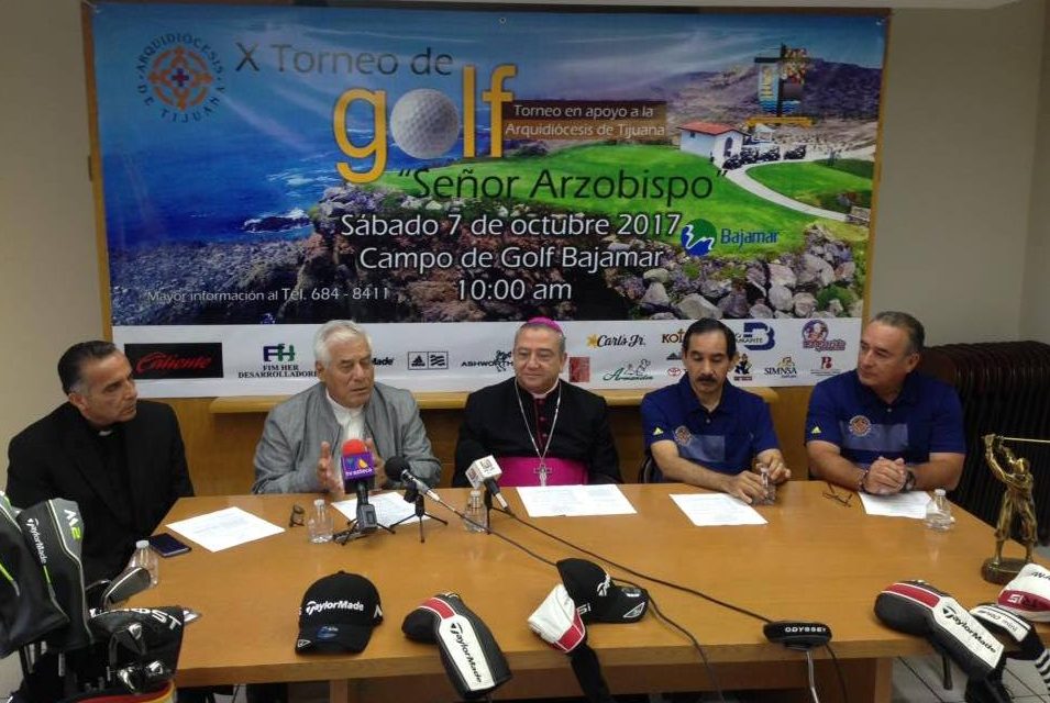 La Arquidiócesis de Tijuana realizará el X Torneo de Golf “Sr. Arzobispo” en apoyo a sacerdotes que estudian un posgrado
