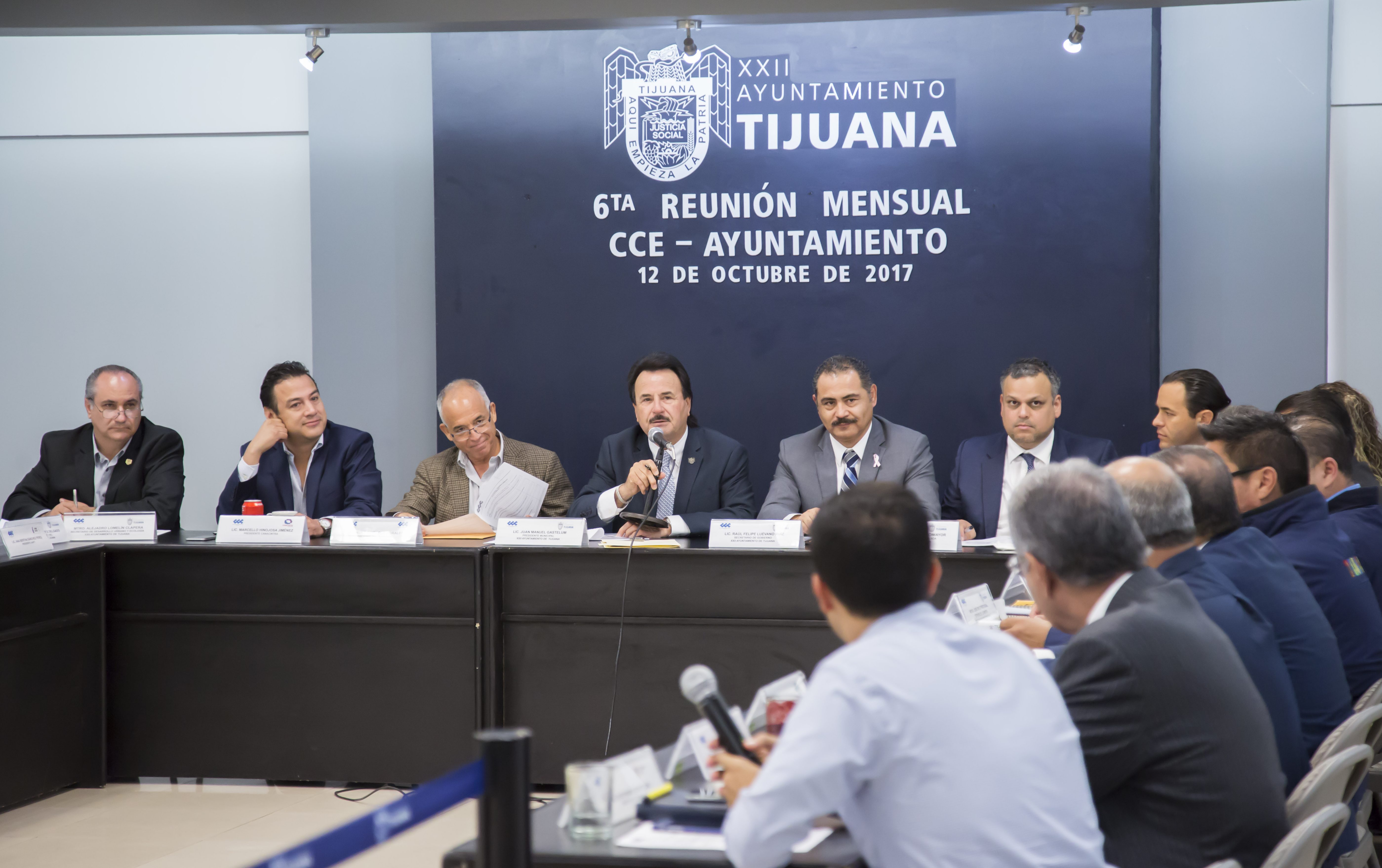 Encabeza alcalde sexta reunión del Consejo Coordinador Empresarial