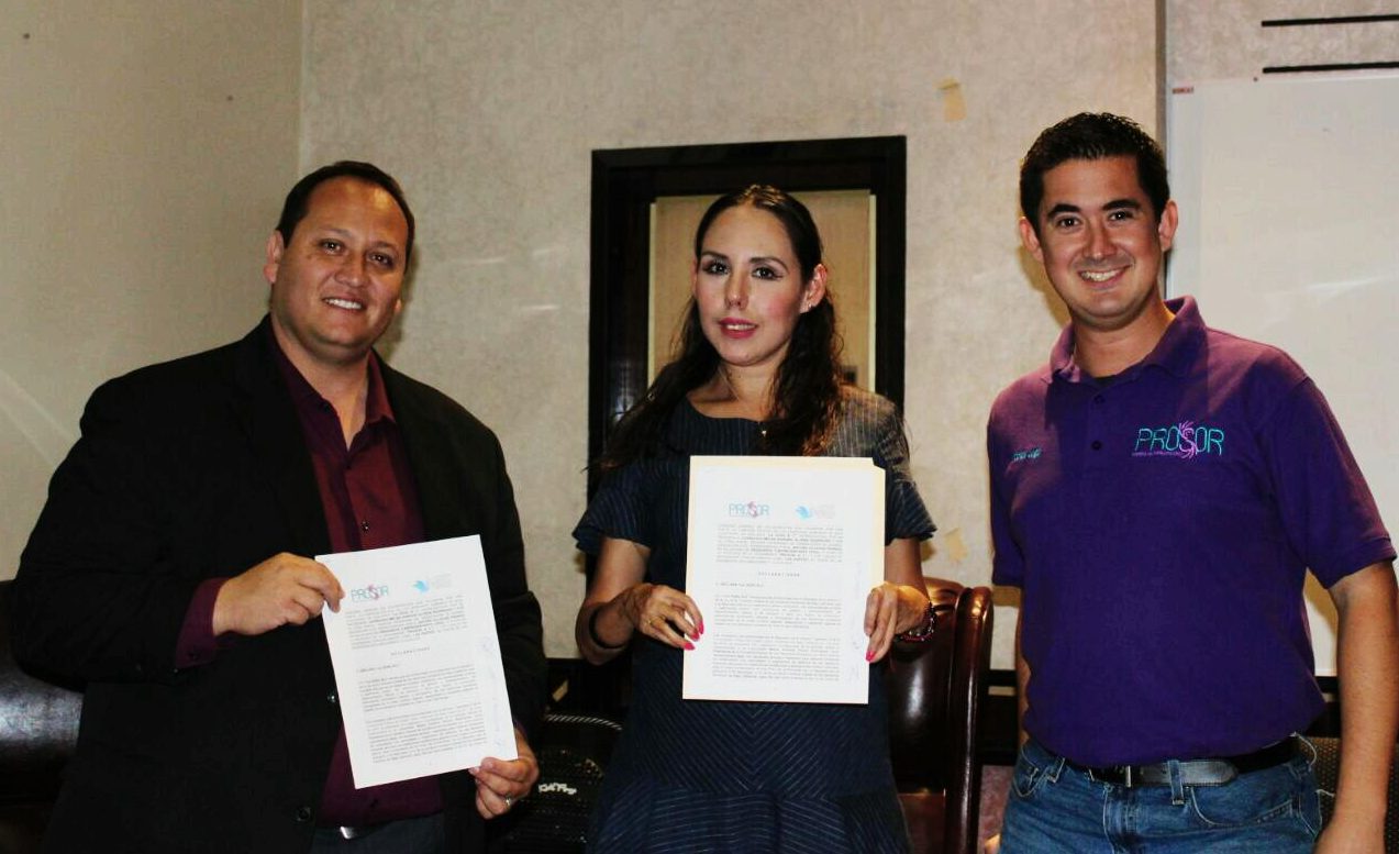 CEDHBC y PROSOR firman convenio para trabajar por los derechos de las personas con discapacidad auditiva