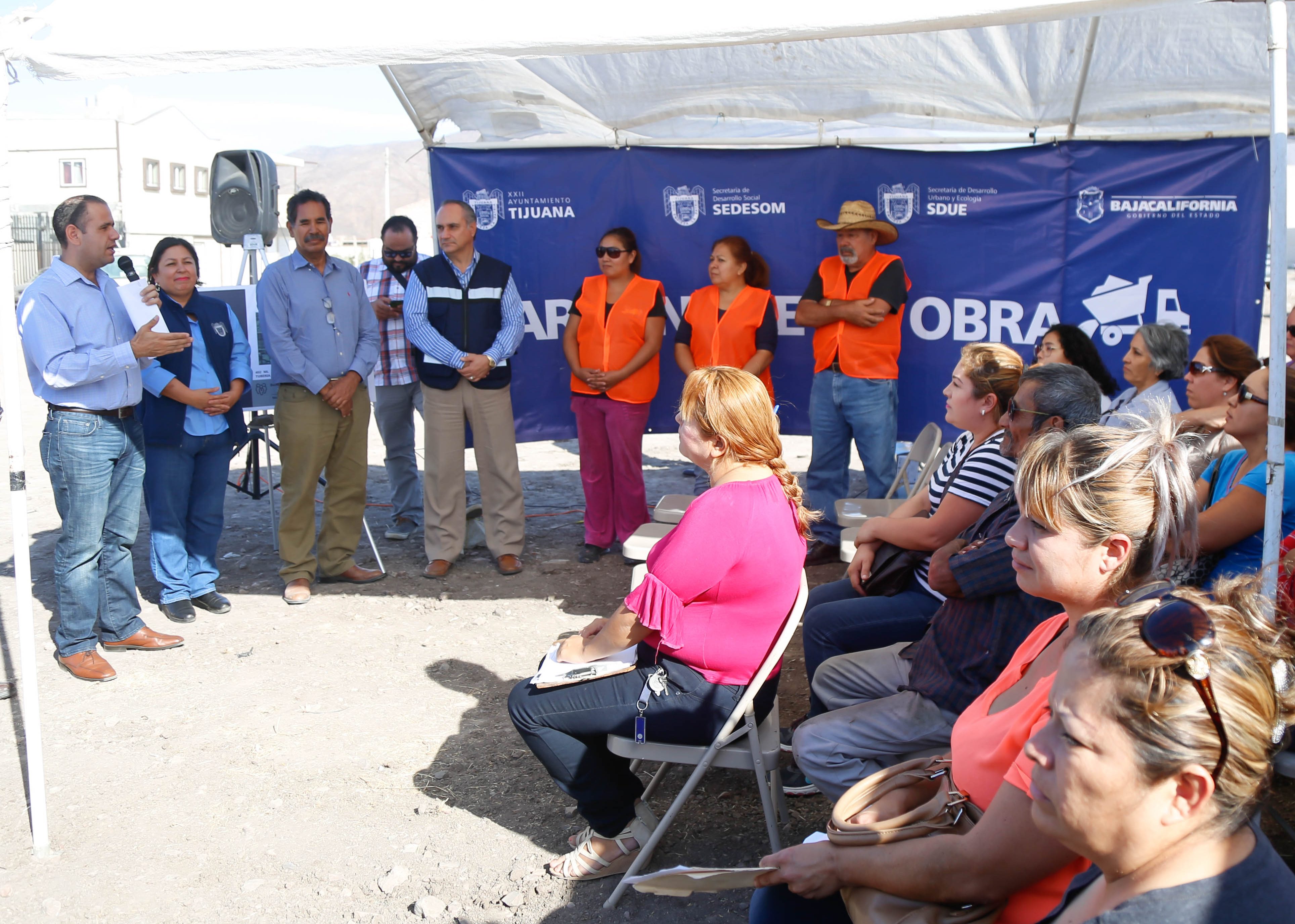 Continúan instalaciones de redes de agua potable en Tijuana