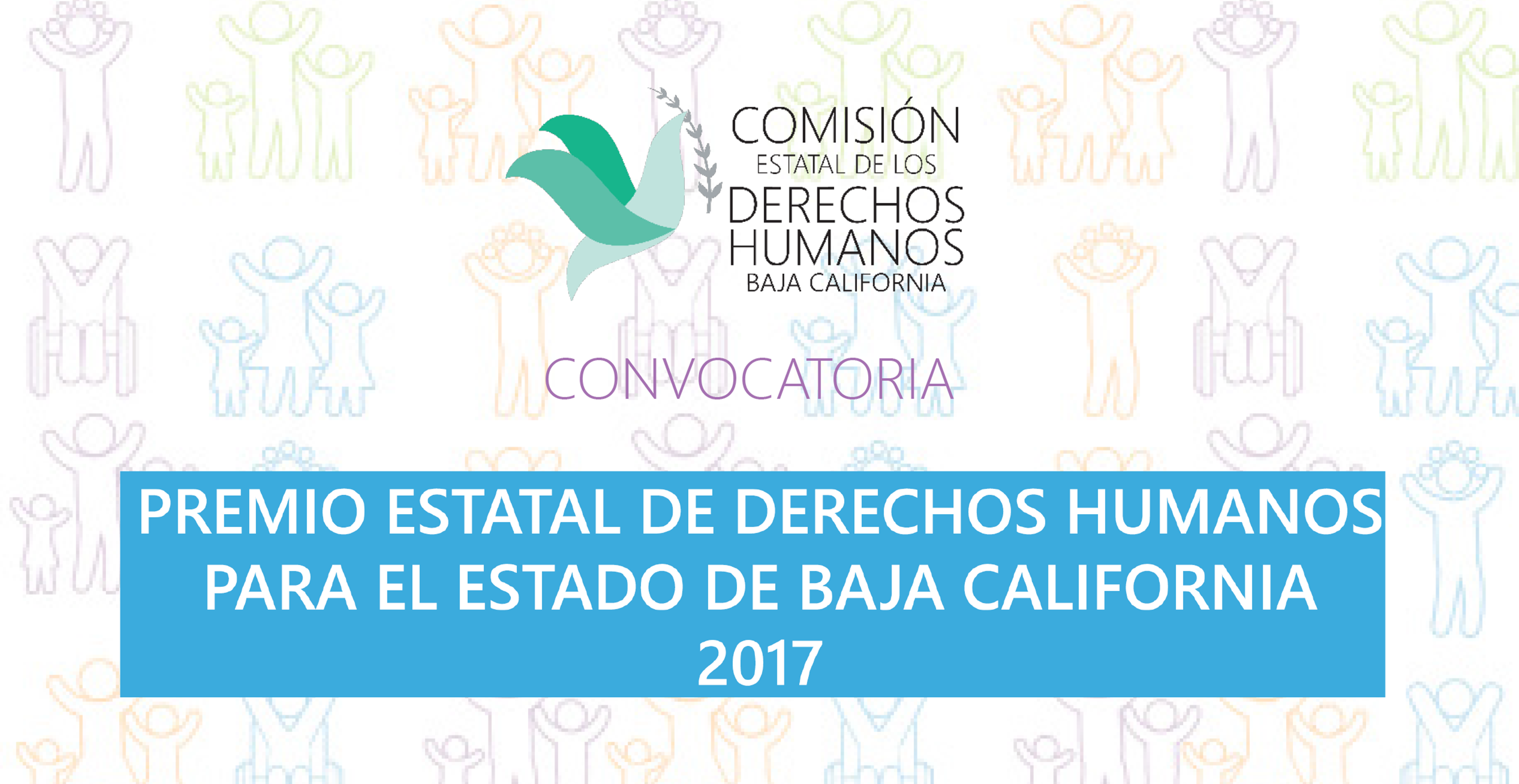 Convoca CEDHBC a Premio Estatal de Derechos Humanos 2017