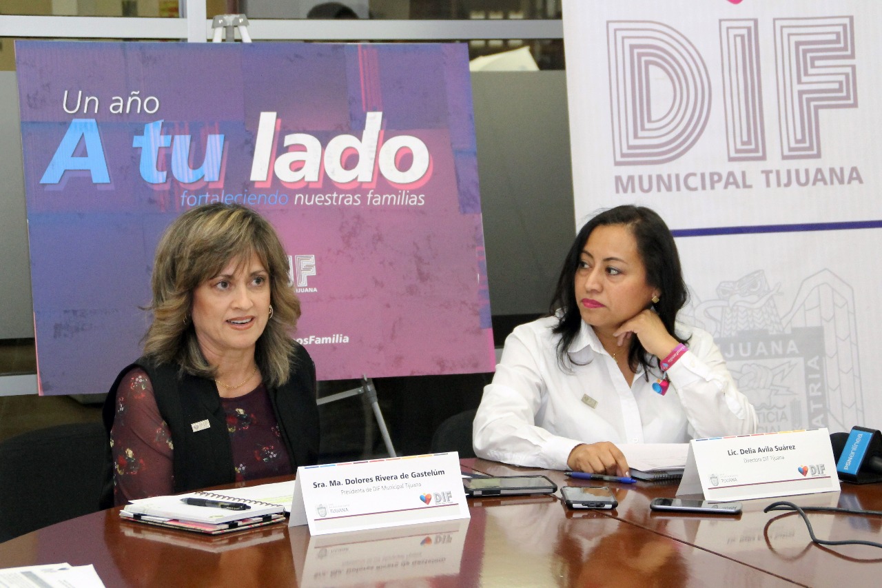 DIF Tijuana orienta recurso para informe de labores en apoyos asistenciales