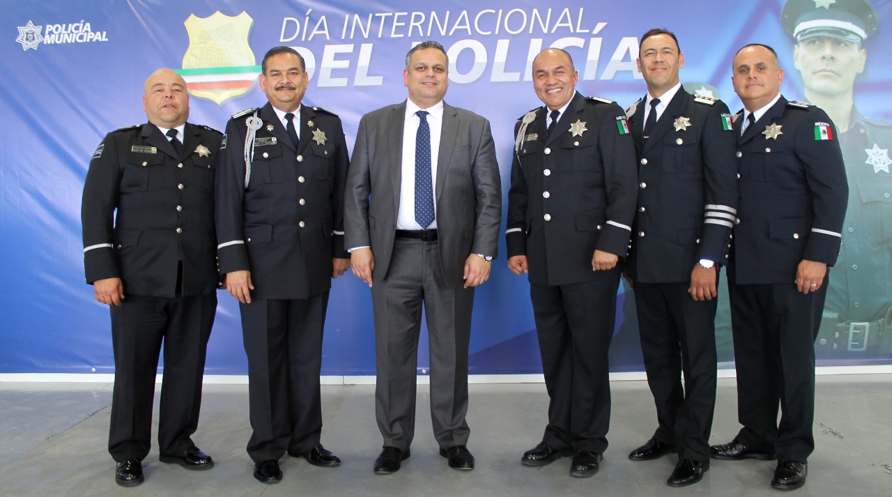 Reconoce Sotomayor el valor y labor de policías municipales