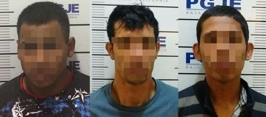 Tres sujetos en prision preventiva por robo con violencia