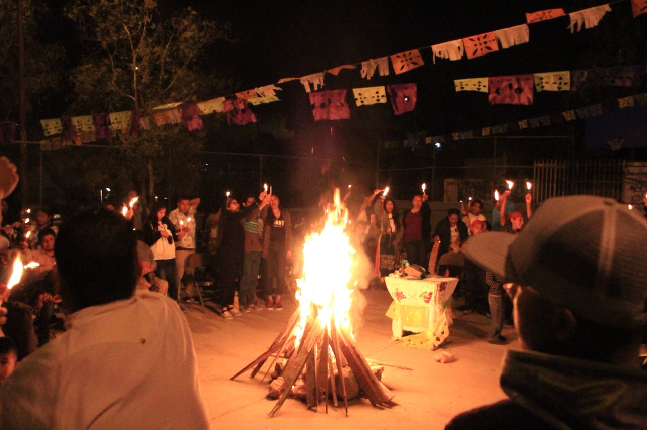 Conmemora comunidad indígena celebración del año nuevo purepecha en Playas de Rosarito