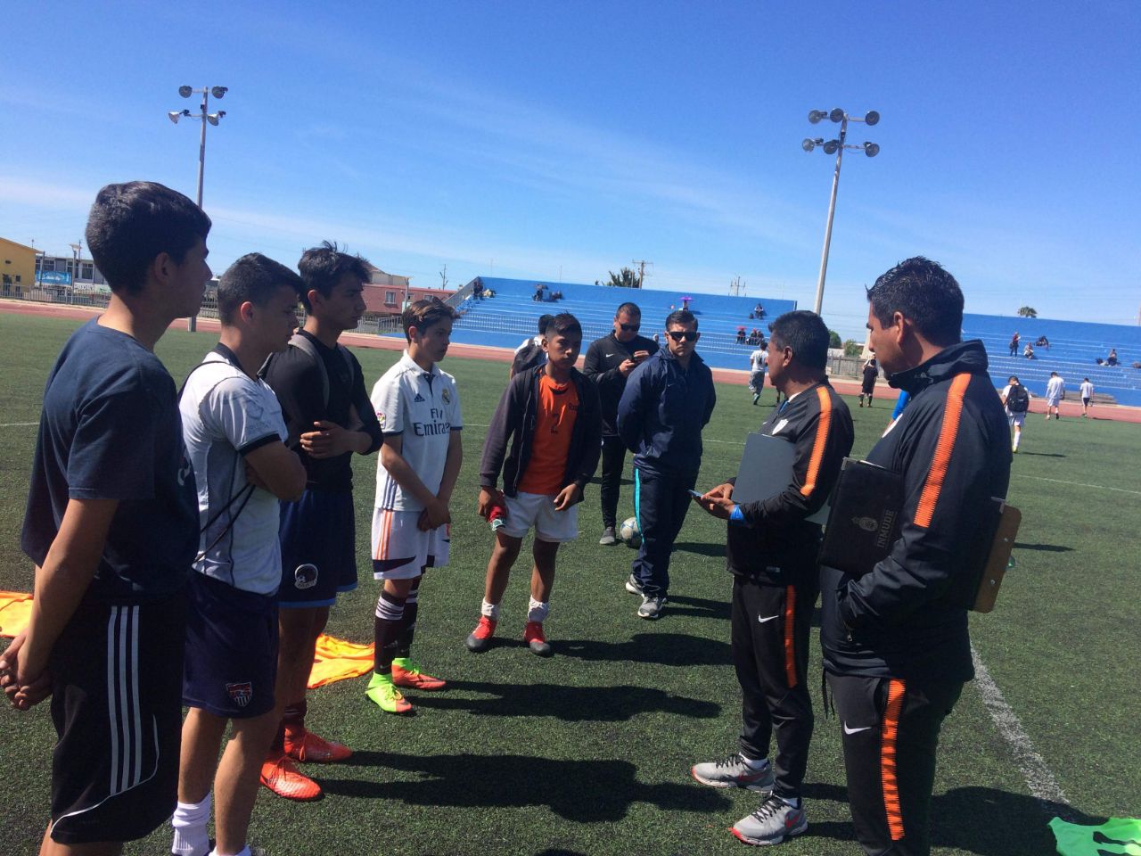 Realizo Club Pachuca visorias de fútbol en unidad deportiva de Playas de Rosarito