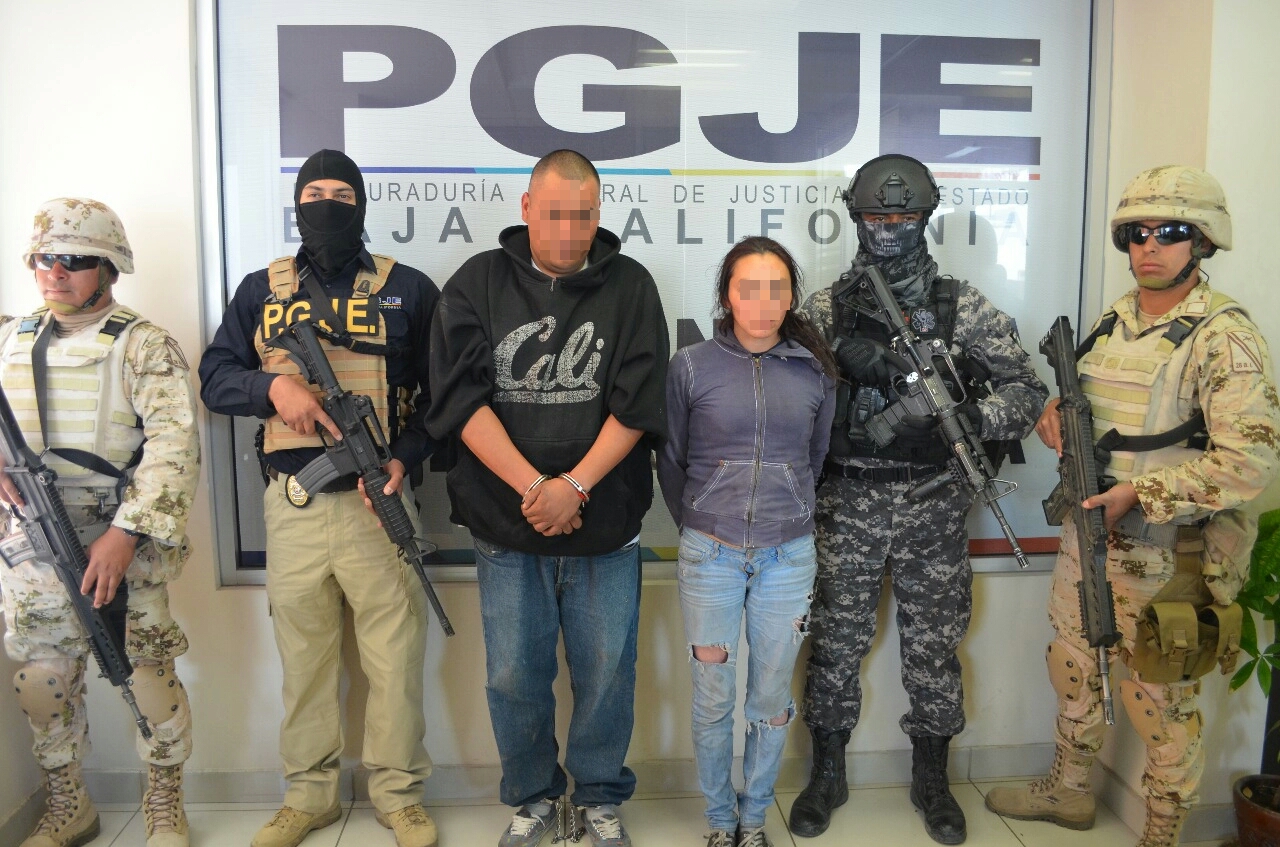En operativo conjunto PGJE, SSPM y SEDENA logra la detención de tres sujetos por homicidio