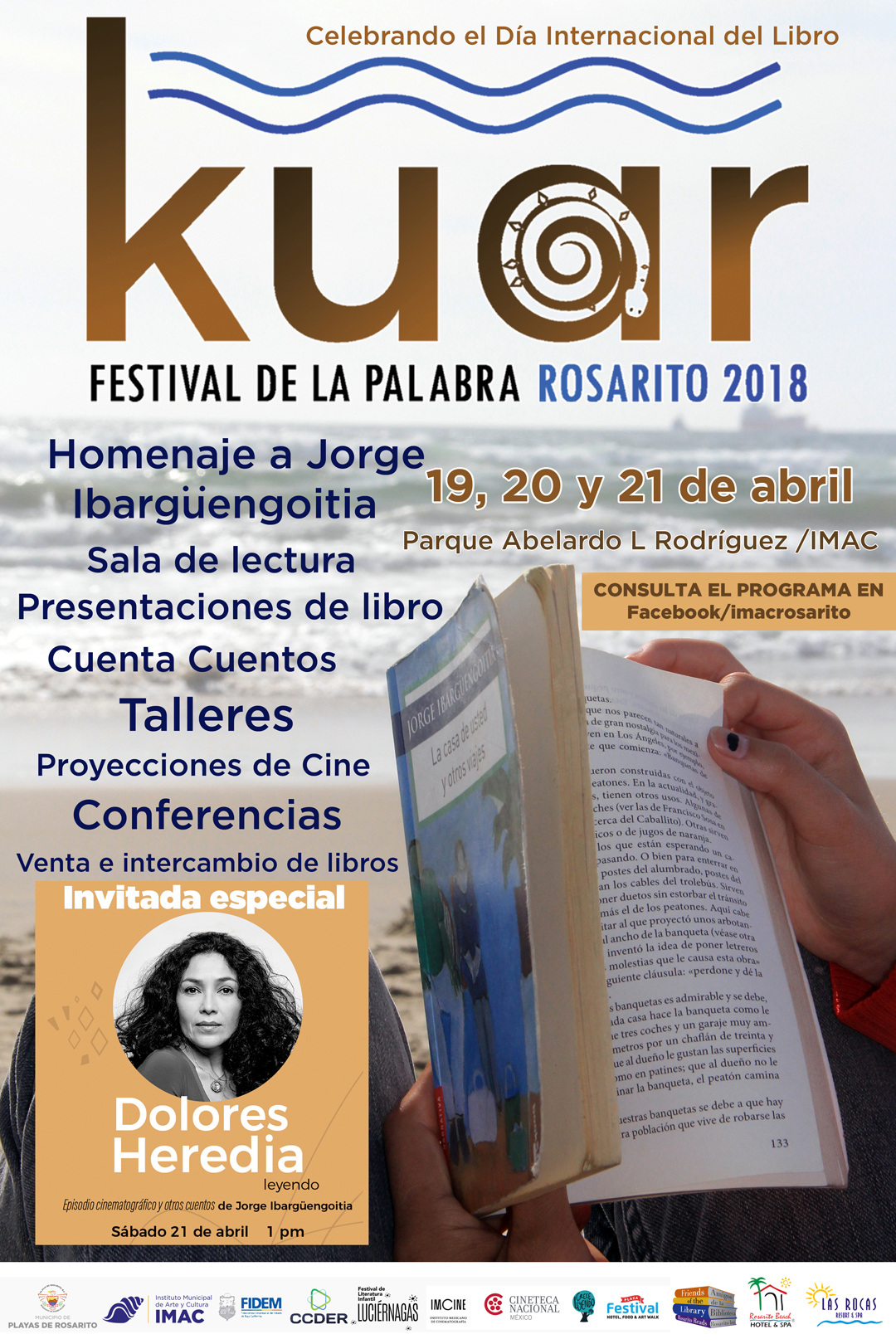 Gobierno municipal conmemorara el día internacional del libro con ´´Kuar, festival de la palabra´´