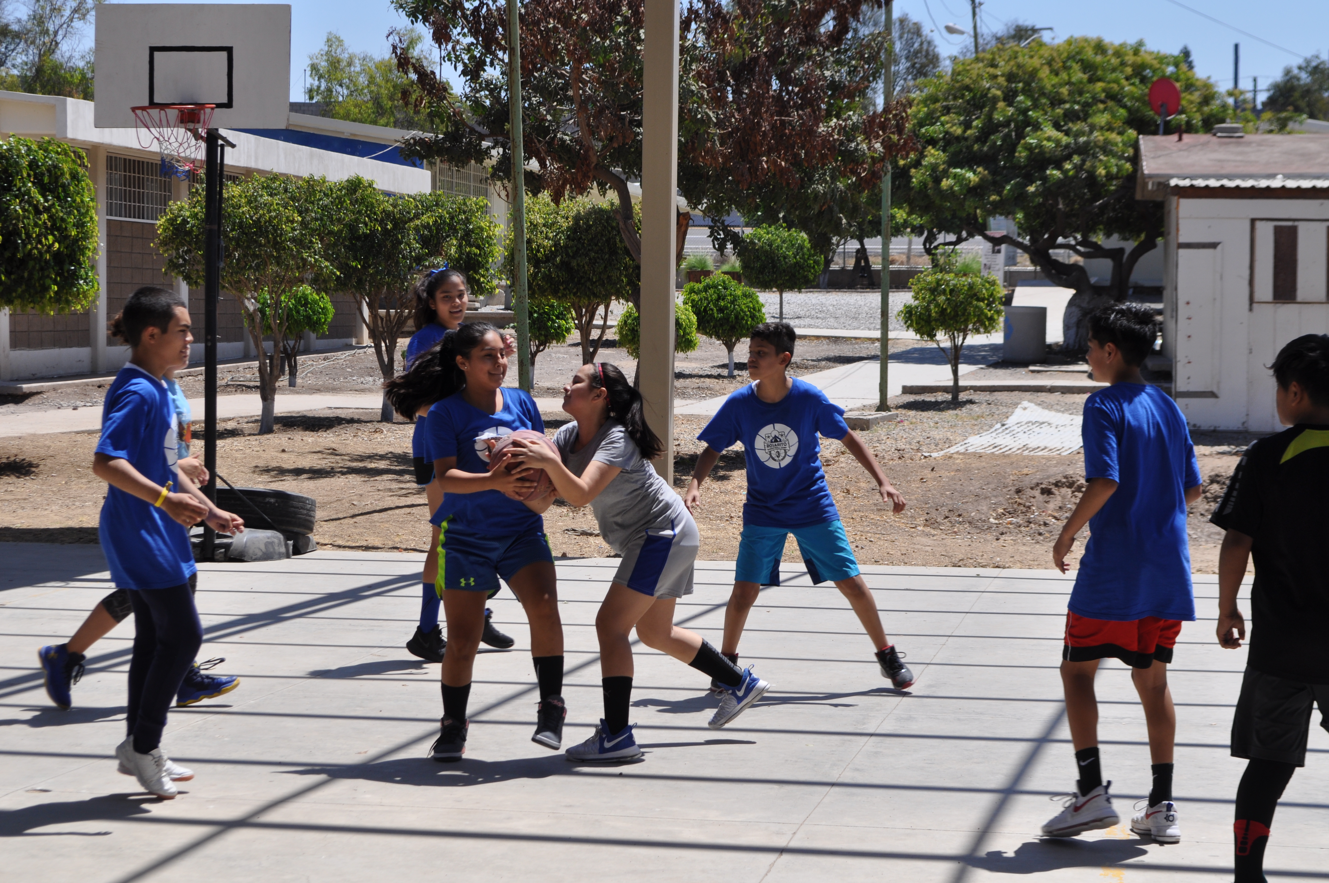 Municipio y liga femenil de basquetbol llevan a cabo el “Basketball“