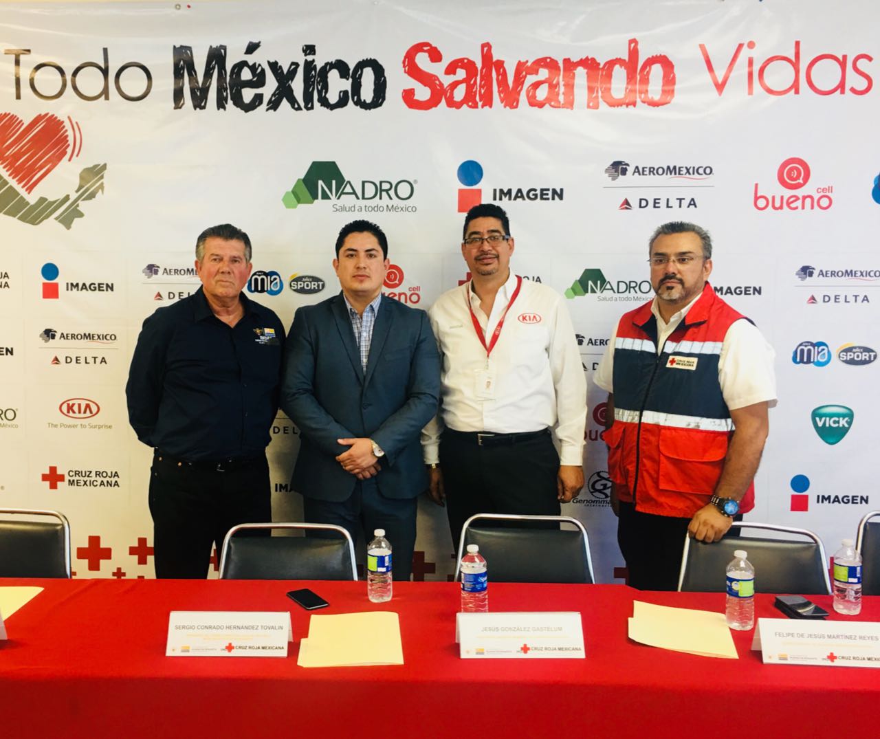 Anuncian IMDER y Cruz Roja Mexicana 2da edicion de “Todo México salvando vidas“