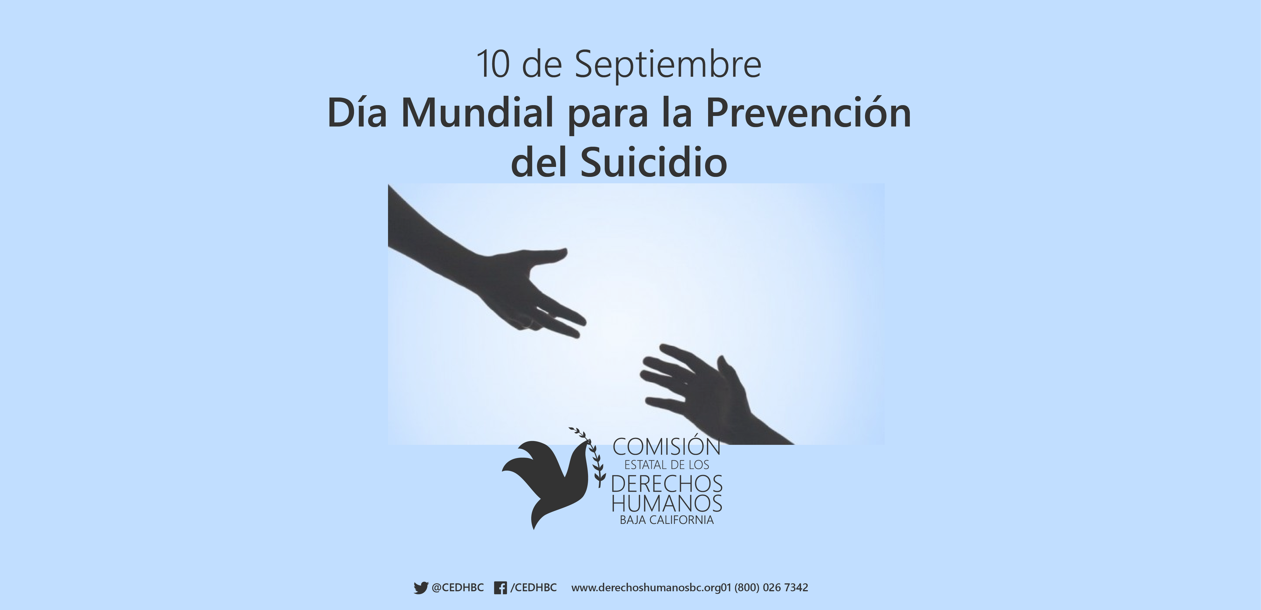 Llama CEDHBC a fortalecer la política pública para la prevención de suicidios en Baja California