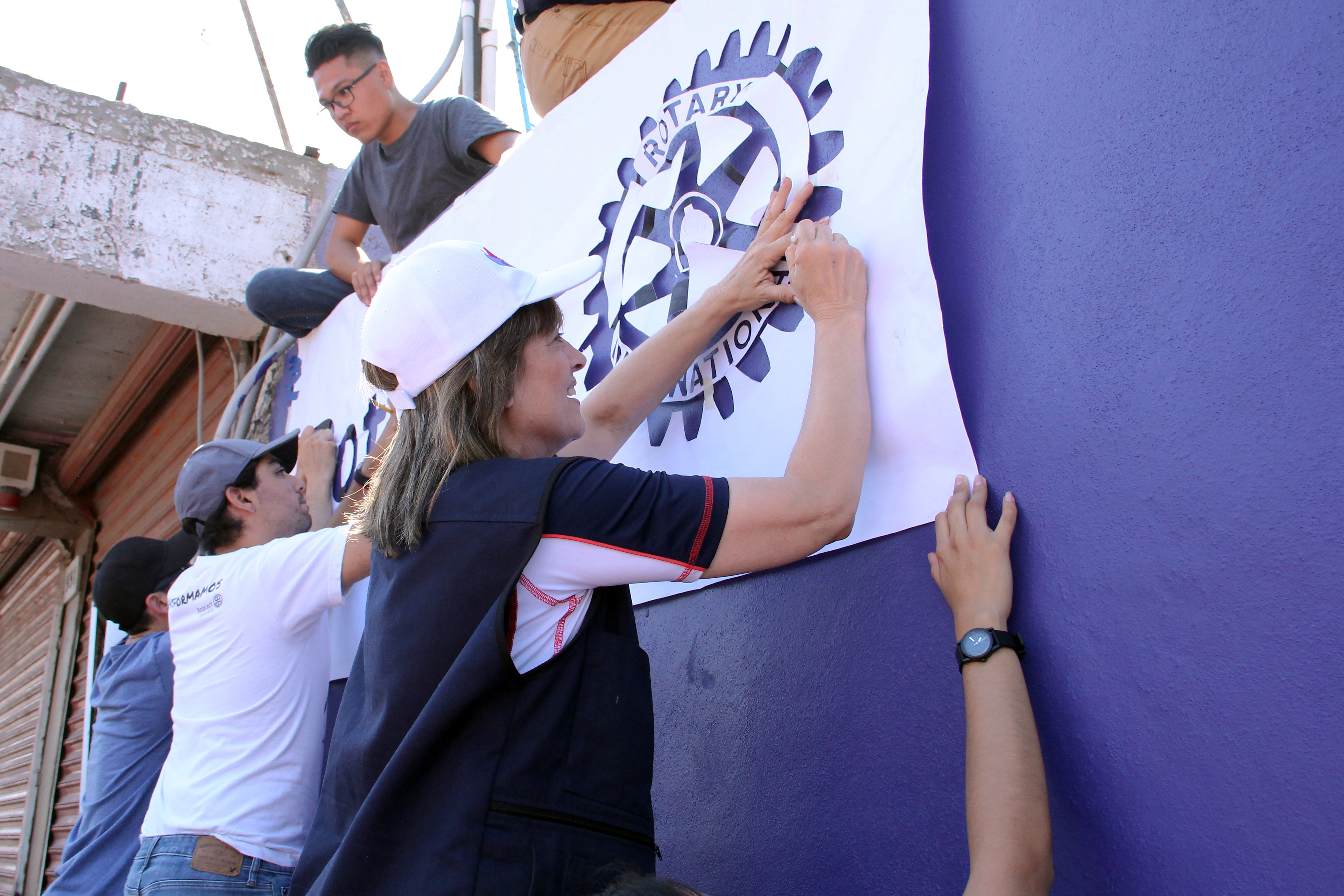 Realizan mural por la paz en estancia infantil de DIF Tijuana