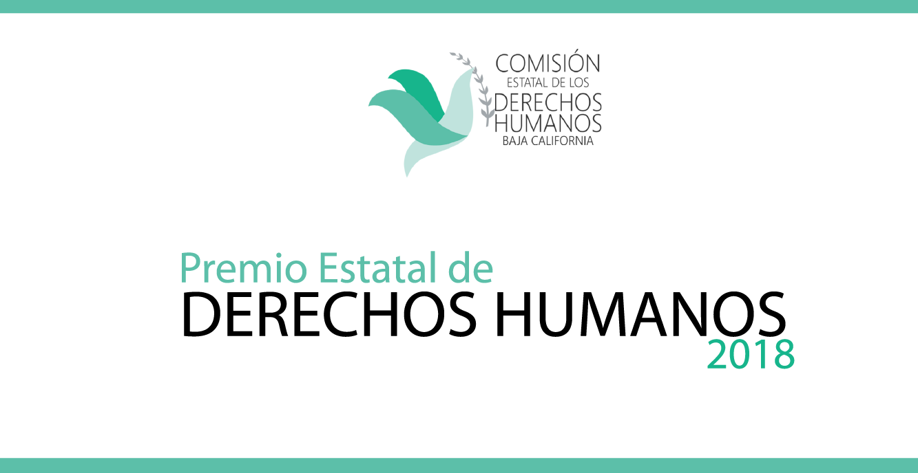 Convoca CEDHBC a Premio Estatal de Derechos Humanos 2018