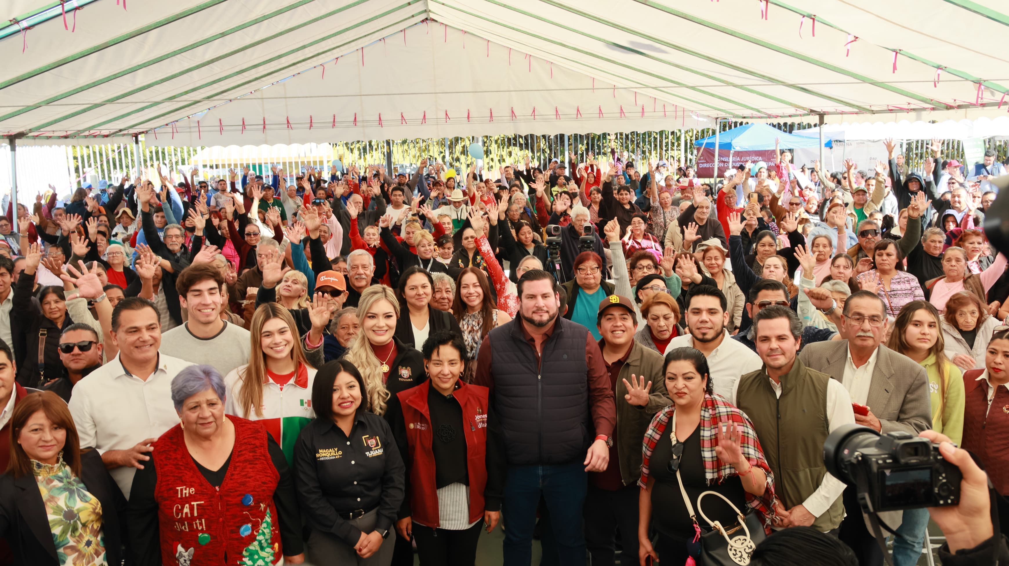 LLEVA EL XXV AYUNTAMIENTO DE TIJUANA BIENESTAR A LAS FAMILIAS DE “LAS HUERTAS”