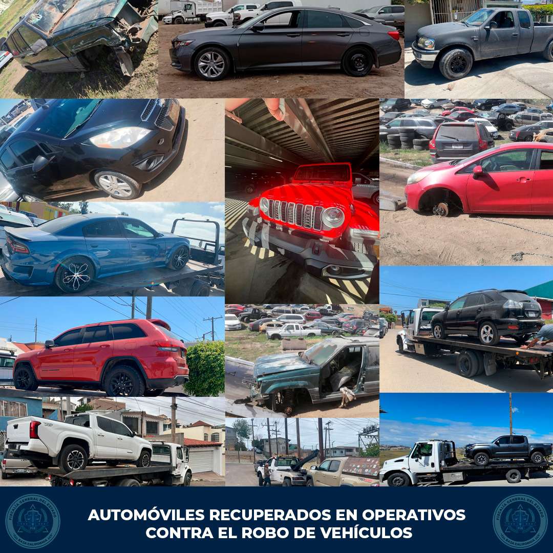 ESTATALES REALIZAN OPERATIVO CONTRA EL ROBO DE VEHÍCULO