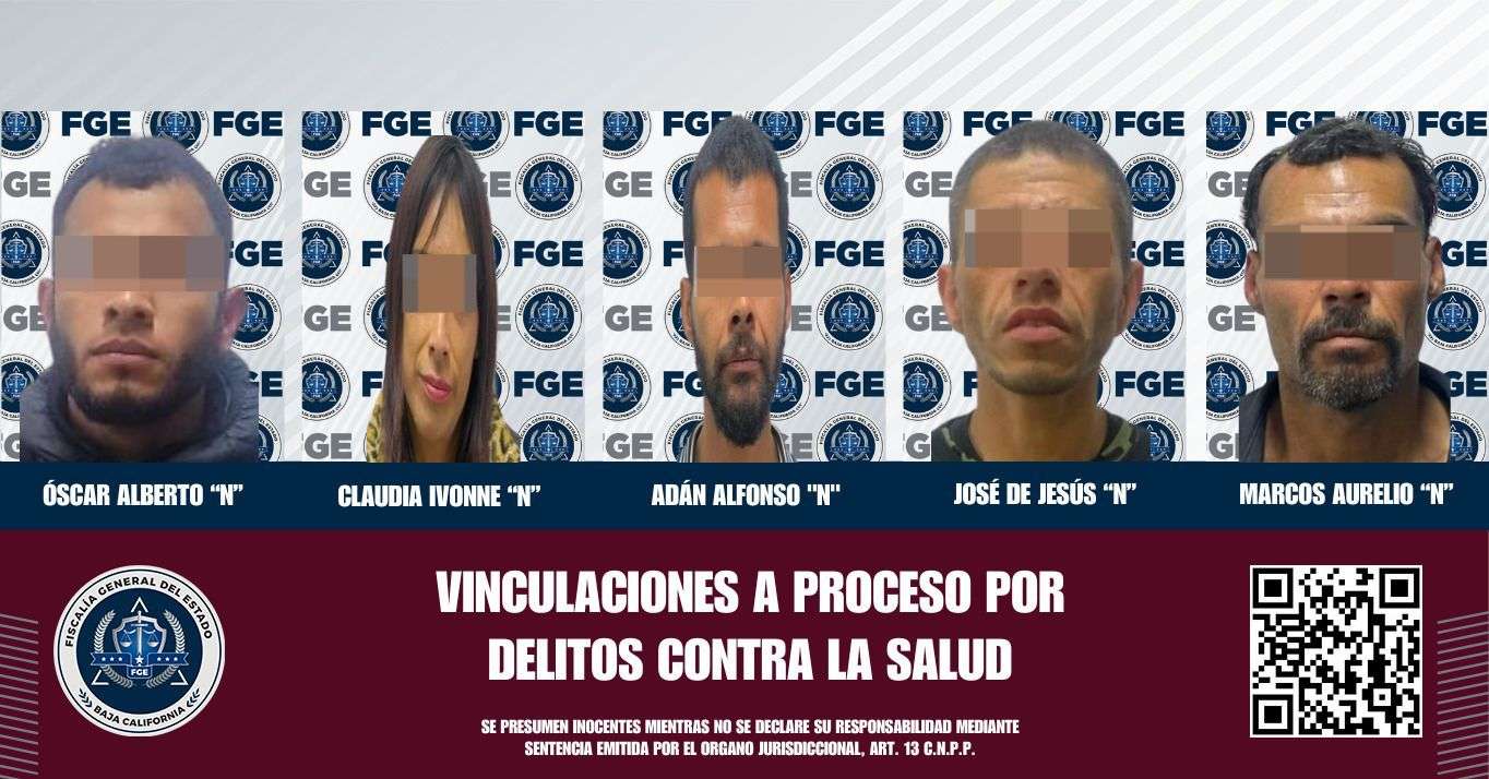 CINCO IMPUTADOS POR NARCOMENUDEO SON VINCULADOS A PROCESO 
