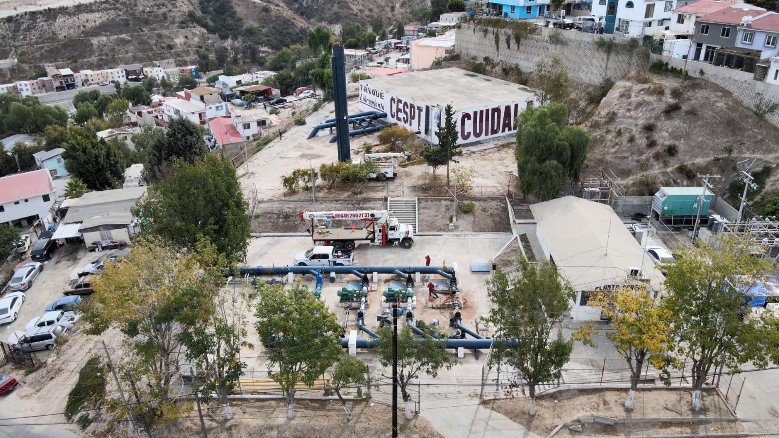 REALIZA CESPT TRABAJOS DE MANTENIMIENTO 