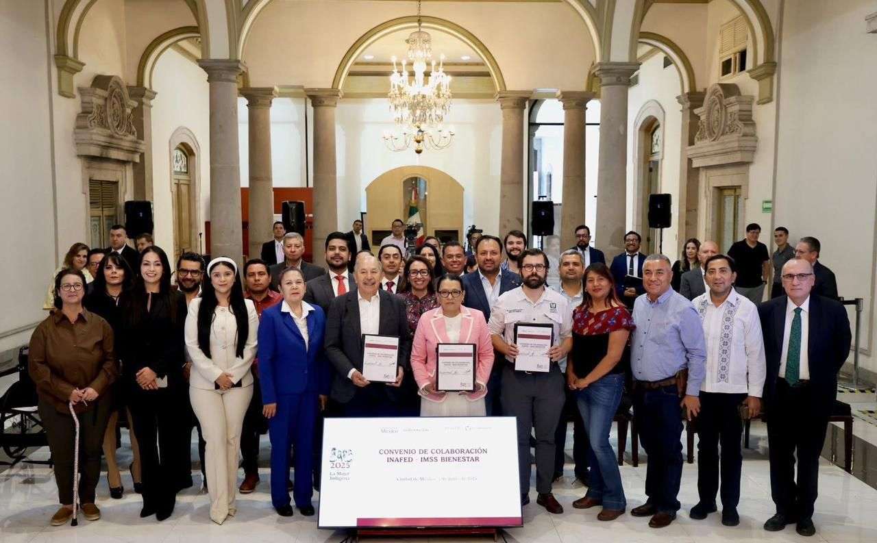 Alcaldesa participa en Convenio para brindar seguridad social a la población
