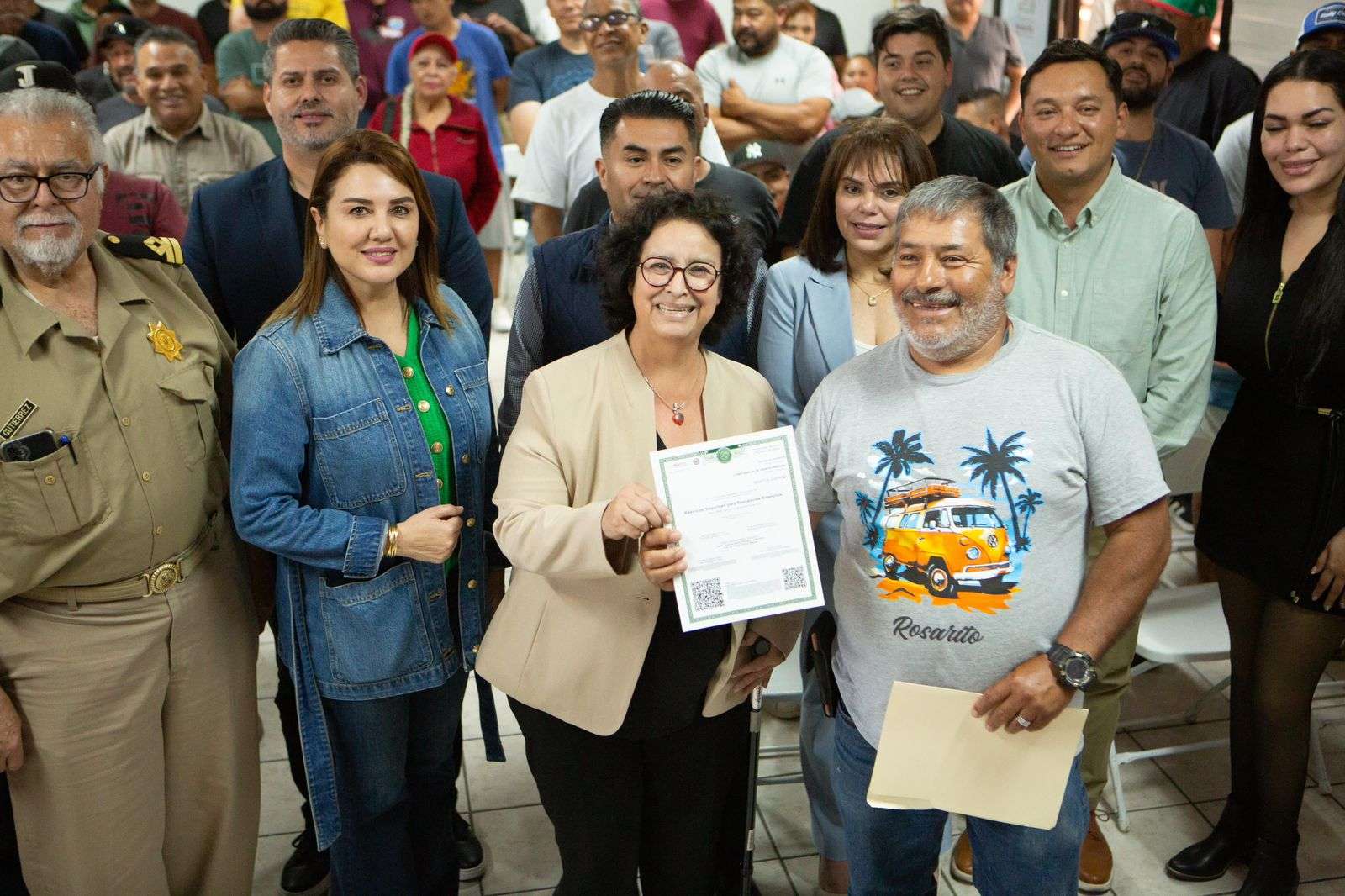 Rocio Adame Reconoce a Pescadores Ribereños Capacitados