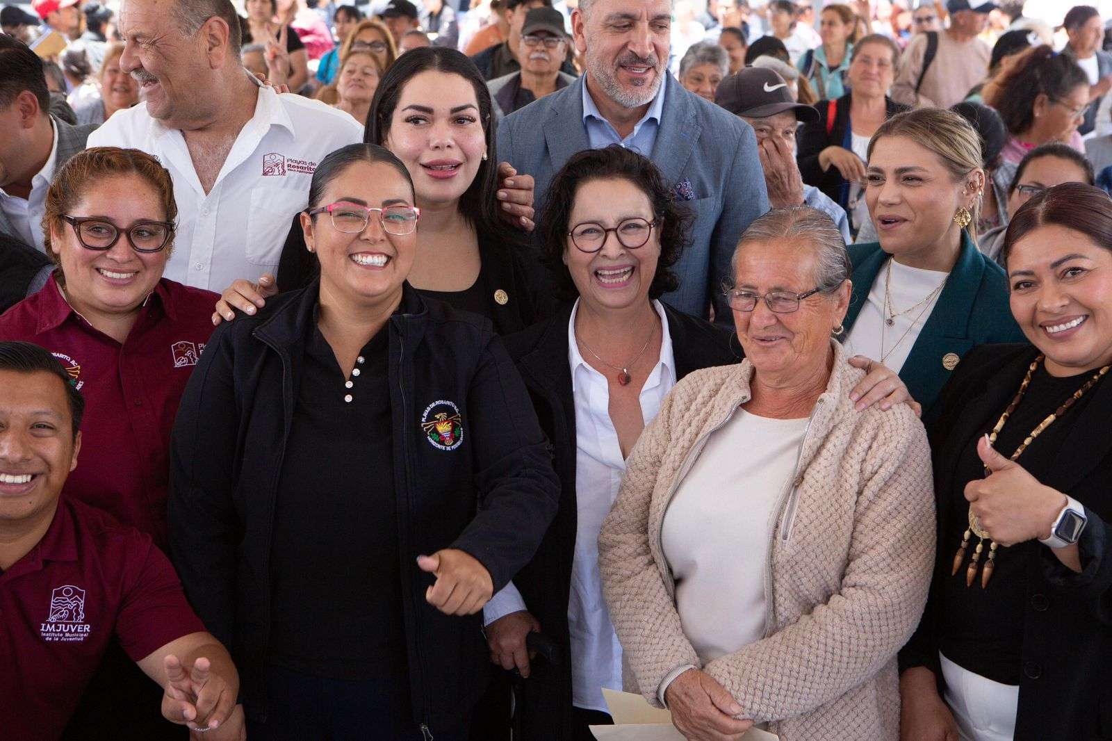 Rocio Adame inaugura nueva elegación en Real de Rosarito
