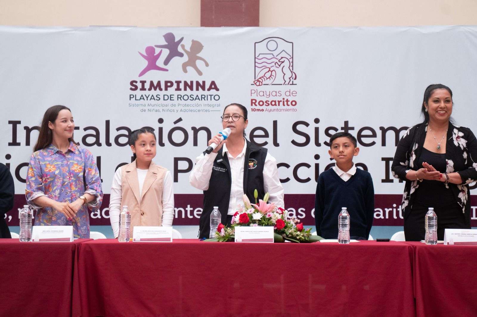 Rocio Adame lidera Instalación del SIMPINNA Rosarito