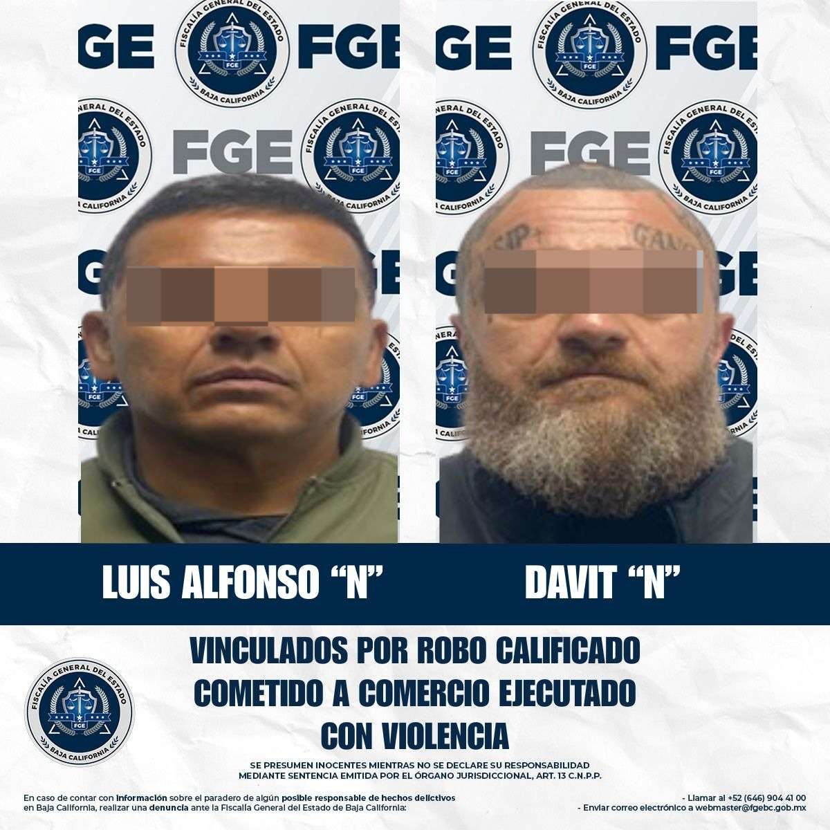 FISCALÍA OBTIENE VINCULACIÓN A PROCESO POR ROBO A PANADERÍA