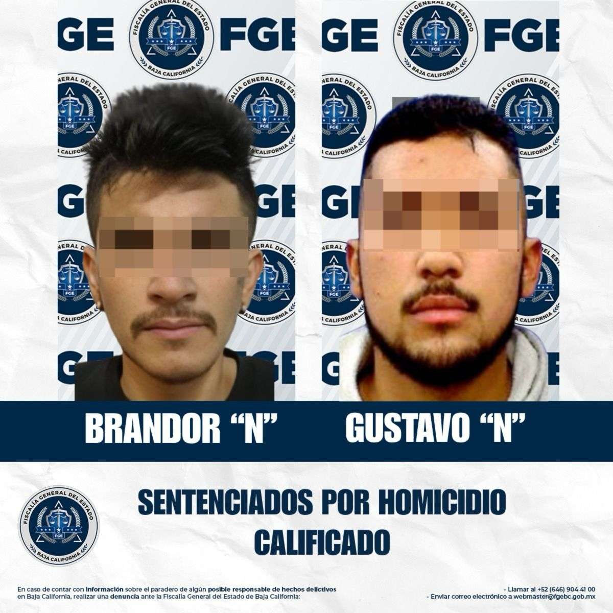 SENTENCIA DE 20 AÑOS DE PRISIÓN POR HOMICIDIO CALIFICADO