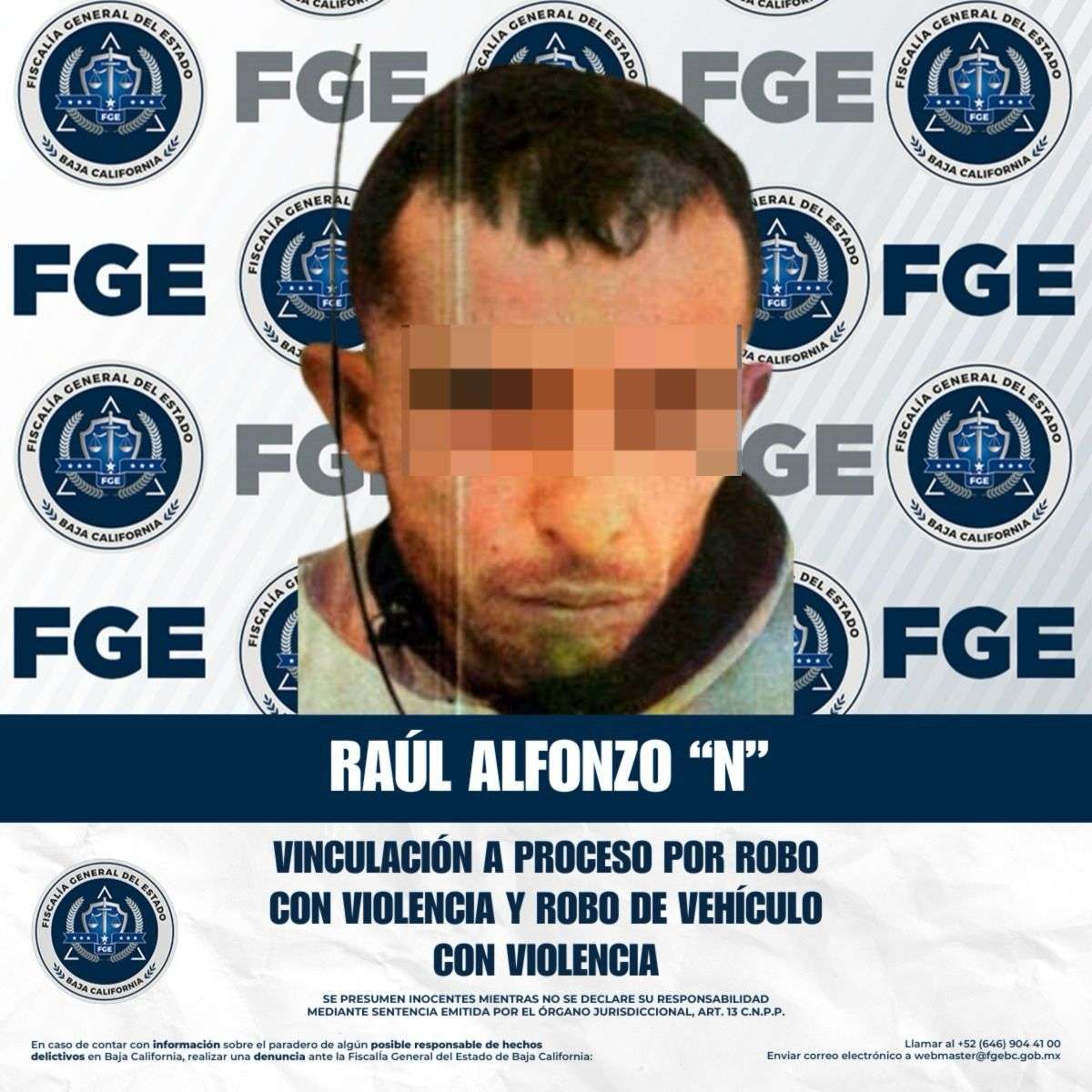PRISIÓN PREVENTIVA POR ROBO CON VIOLENCIA Y ROBO DE VEHÍCULO