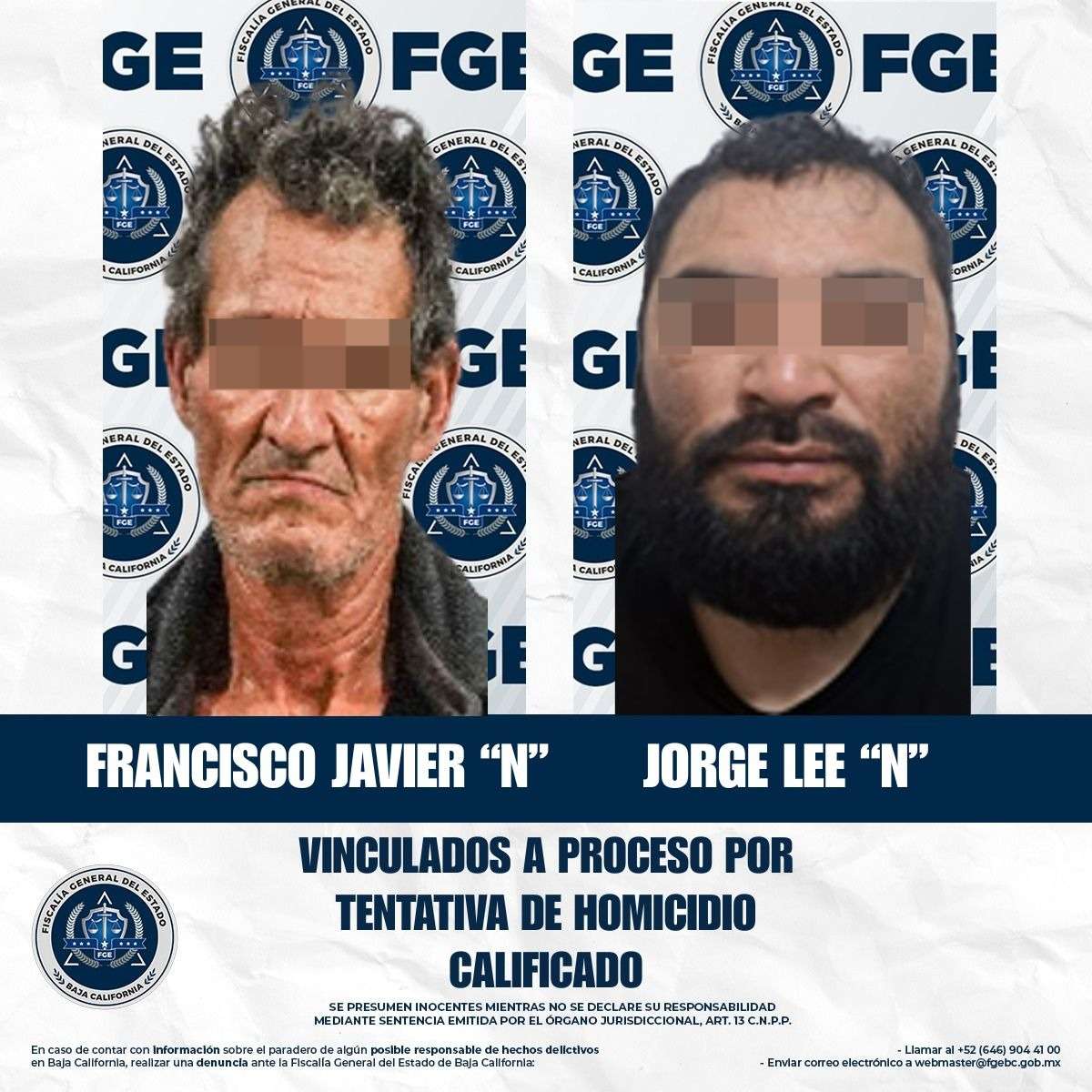 VINCULAN A PROCESO A DOS POR INTENTO DE HOMICIDIO
