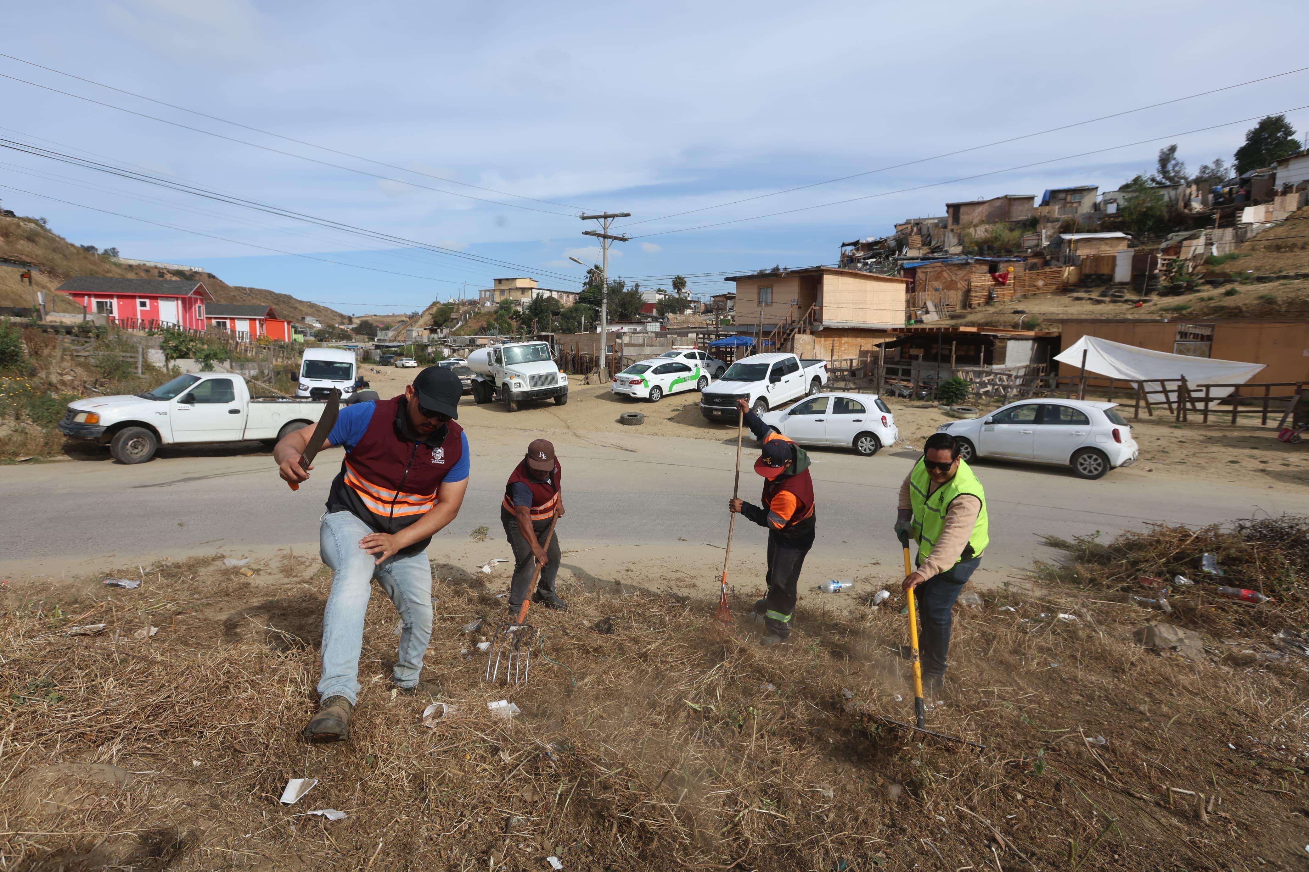 Retiró Ayuntamiento 26 toneladas de basura en tres delegaciones