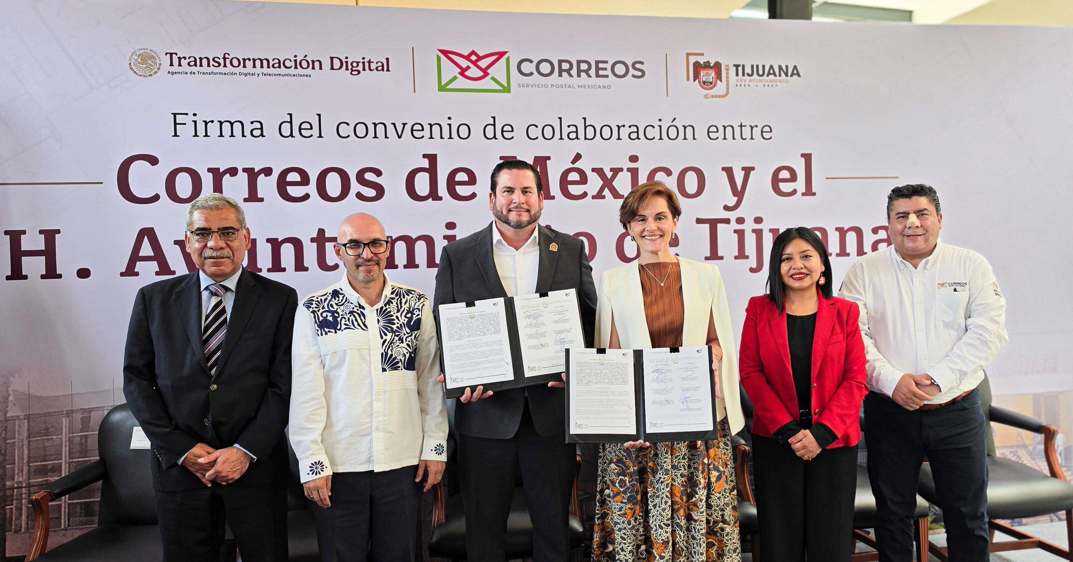 Firma Ismael Burgueño convenio para rehabilitar edificio histórico postal